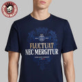 PSG Back 2 Back UEFA Champions League Champions 2026 Fluctuat Nec Mergitur T-Shirt