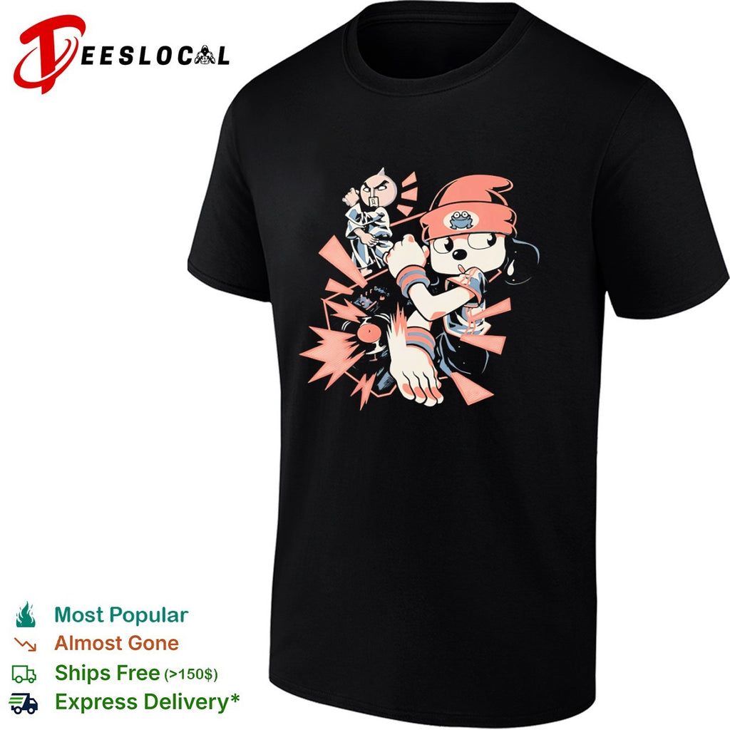 PaRappa the Rapper Chop Chop Master Onion Music Game Retro Nostalgia Video Game shirt