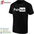 Painhub parody logo shirt