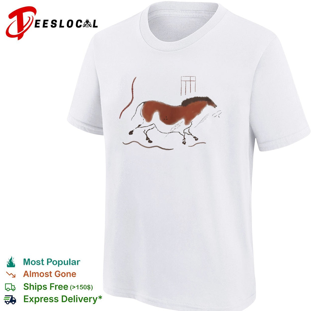 Paleolithic Cave Painting Horse shirt