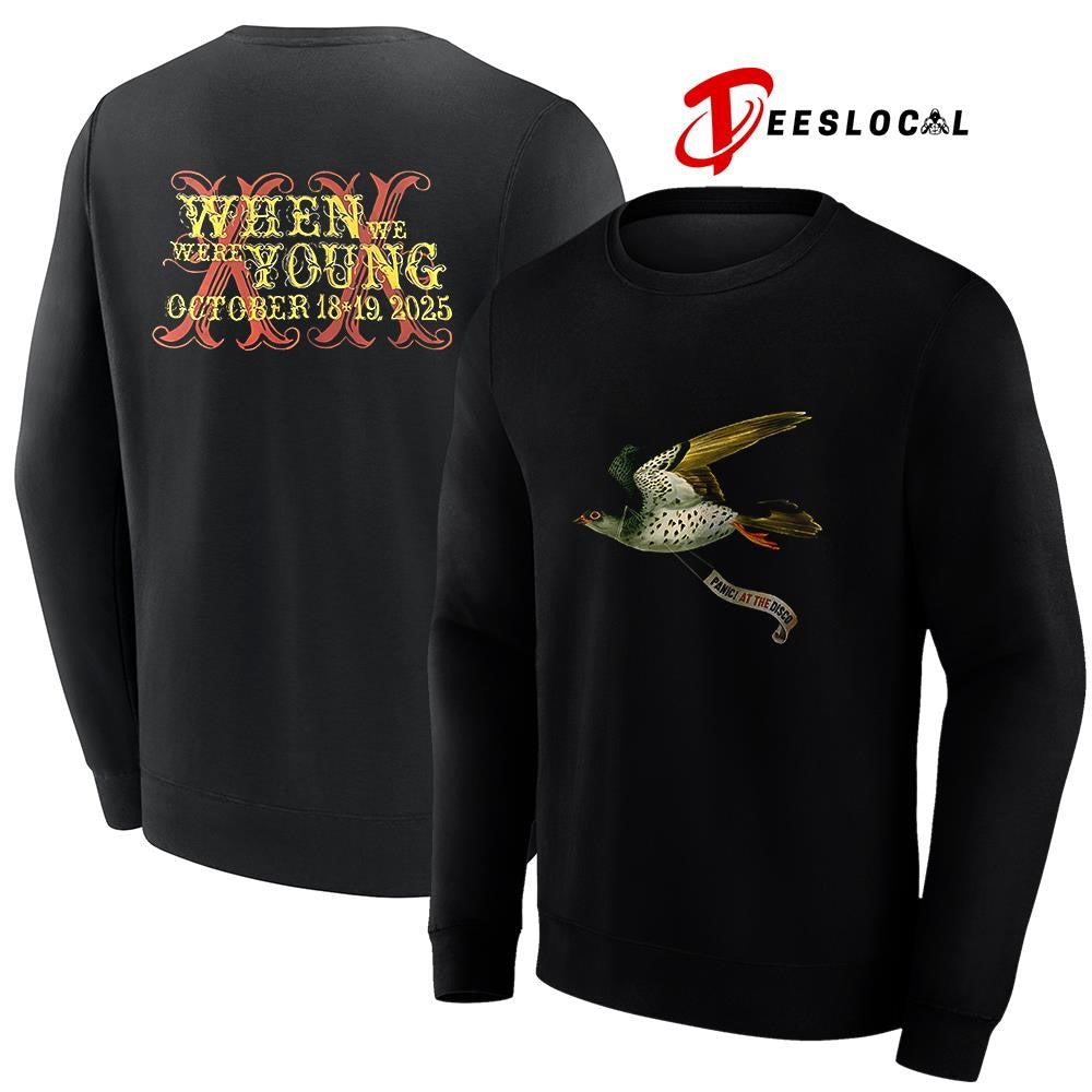 Panic At The Disco When We Were Young festival shirt