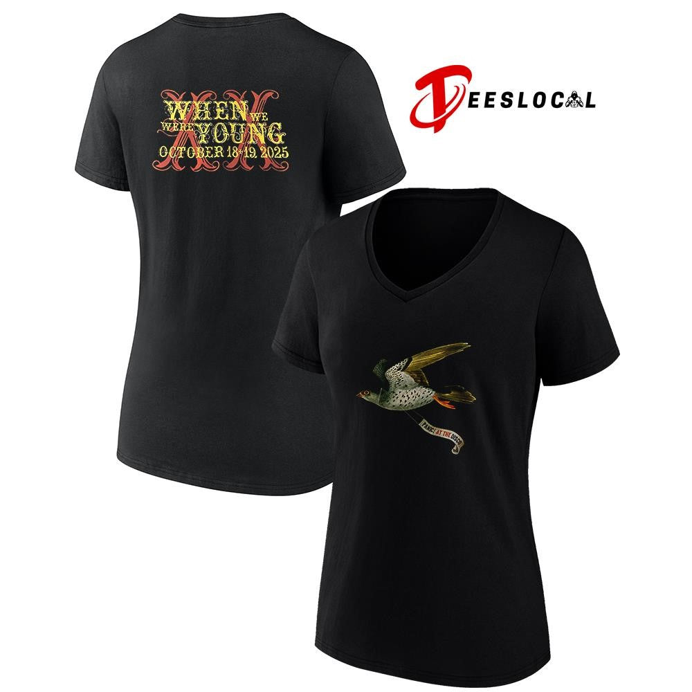 Panic At The Disco When We Were Young festival shirt