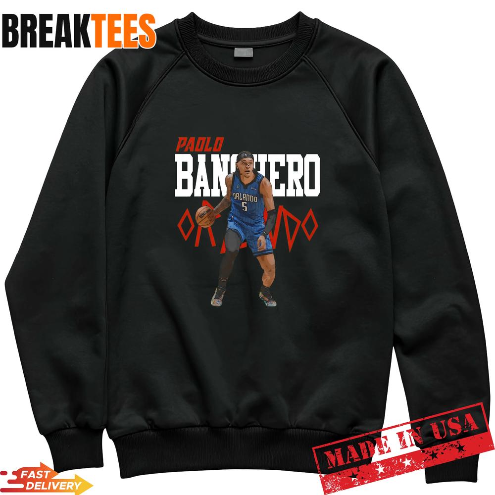 Paolo Banchero Basketball Superstar Orlando Fan Graphic T-Shirt