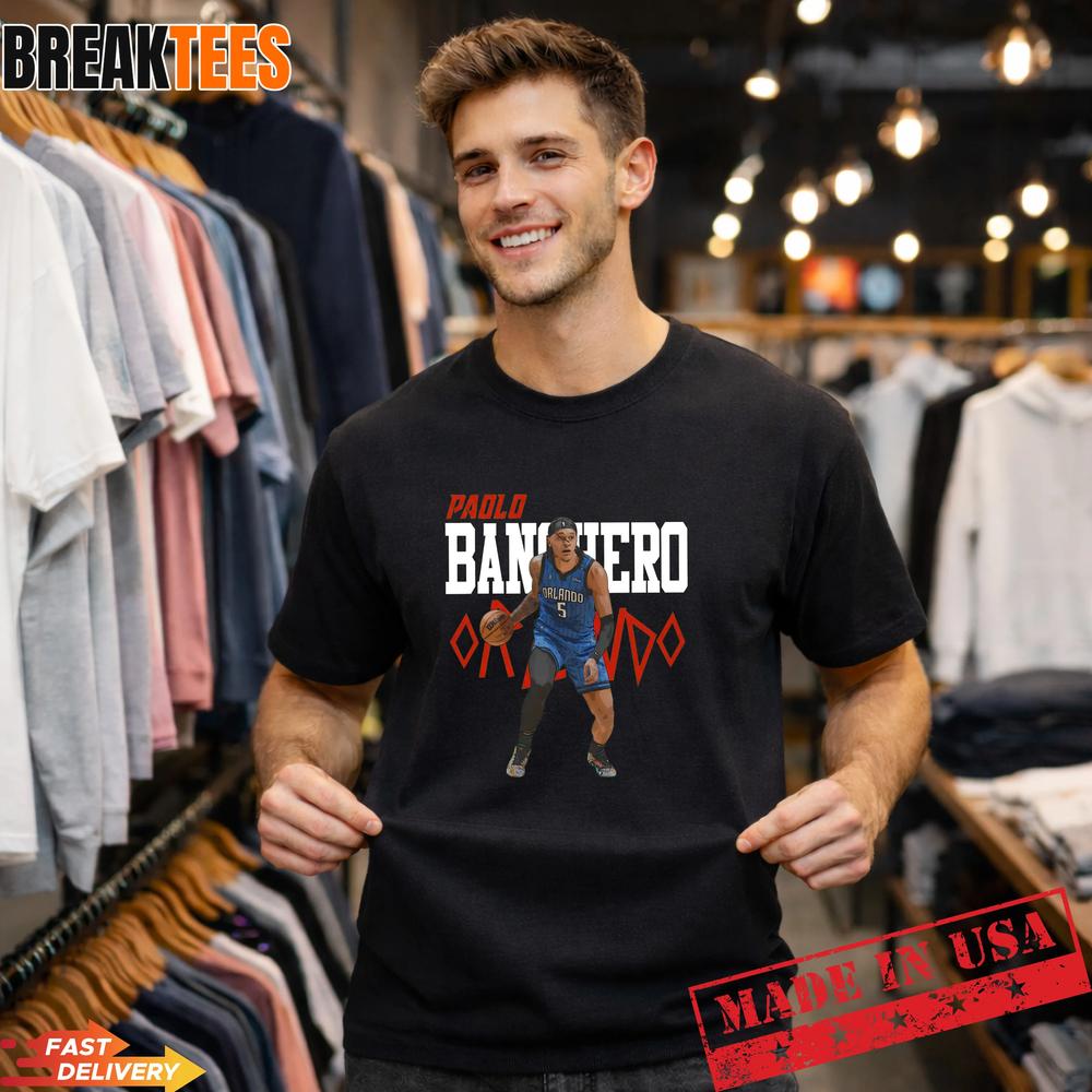Paolo Banchero Basketball Superstar Orlando Fan Graphic T-Shirt