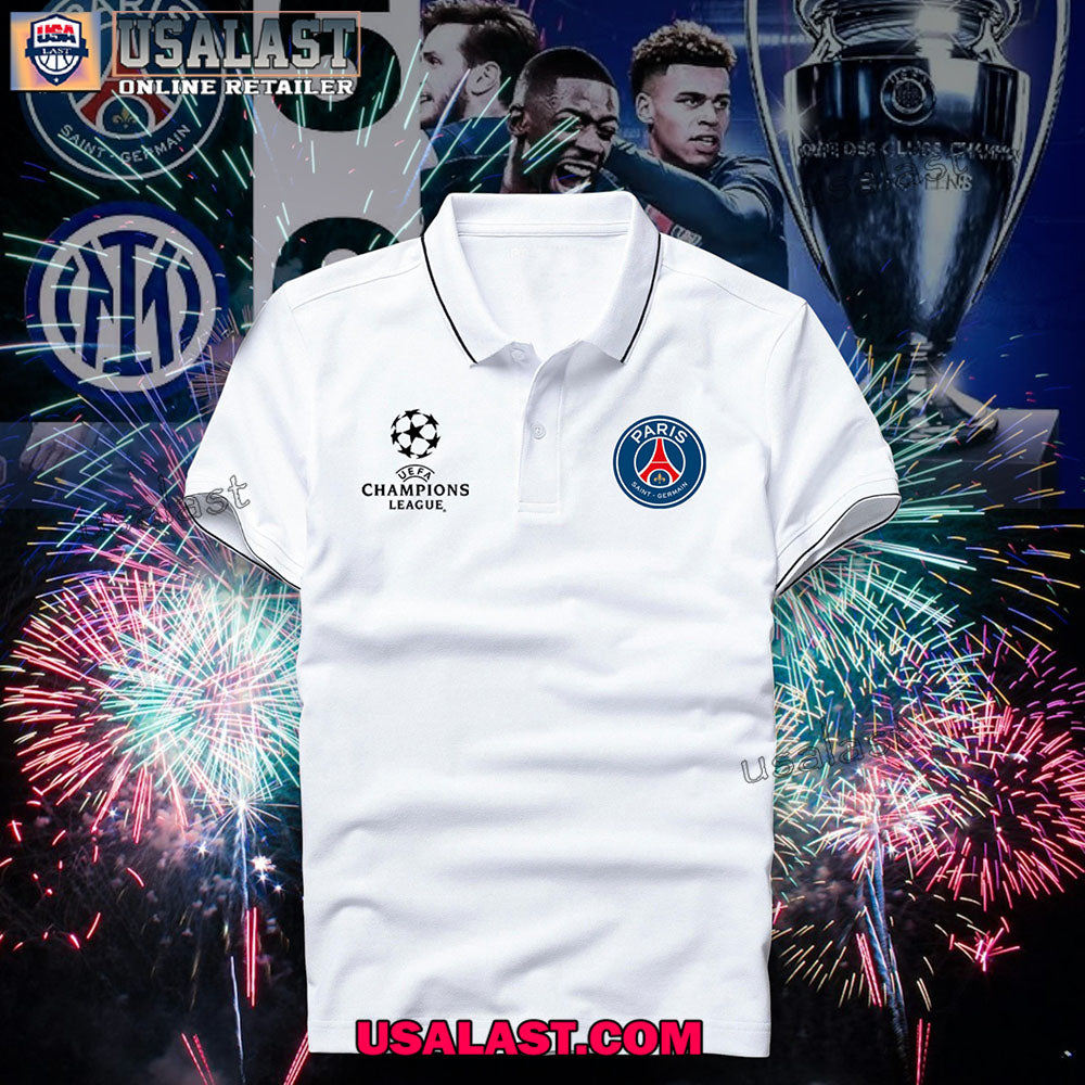 Paris Saint Germain 2025 Champions League Winners Polo Shirt