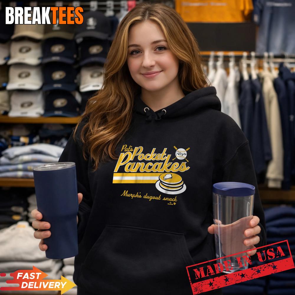 Pat Murphy Pocket Pancakes Baseball Fan Graphic Shirt