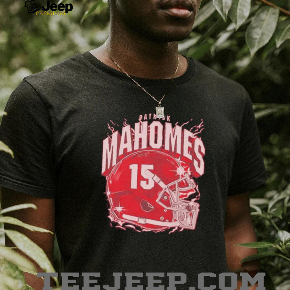 Patrick Mahomes 15 Kansas City Chiefs Retro Helmet shirt