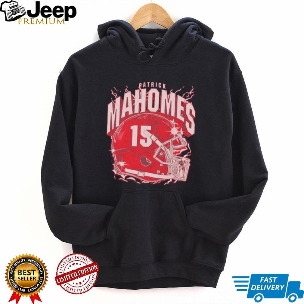 Patrick Mahomes 15 Kansas City Chiefs Retro Helmet shirt