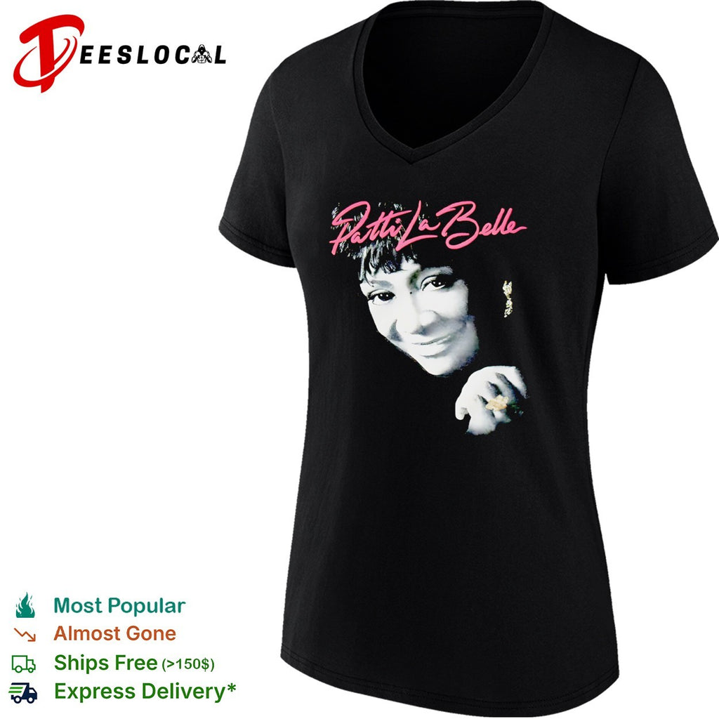 Patti LaBelle Black and White Portrait Shirt