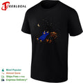 Paul Bunyan and Babe the Blue Ox Stargazing North Woods Legend Folklore Myth shirt