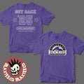 Paul McCartney x Colorado Rockies Got Back 2025 Denver Colorado On October 11 2025 Purple T-Shirt