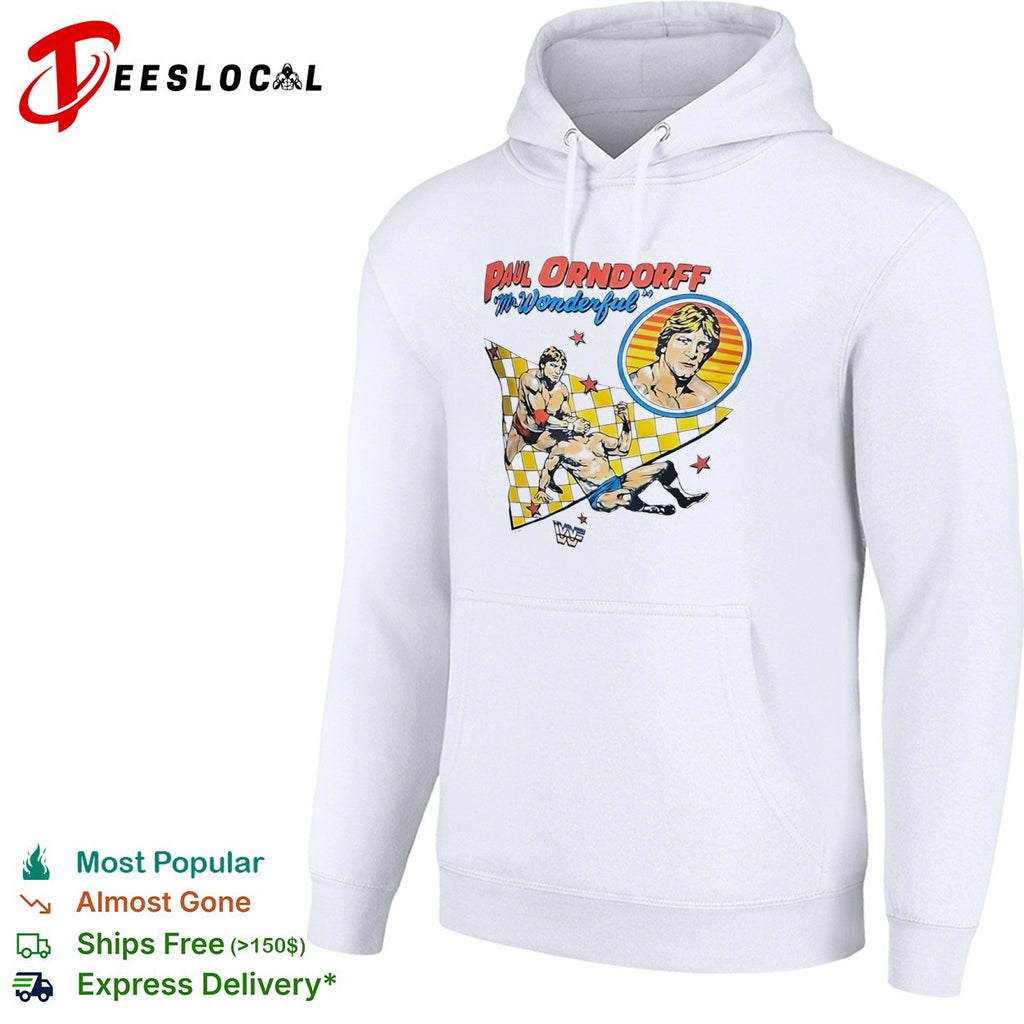 Paul Orndorff WWF Mr Wonderful wrestlers fighting shirt