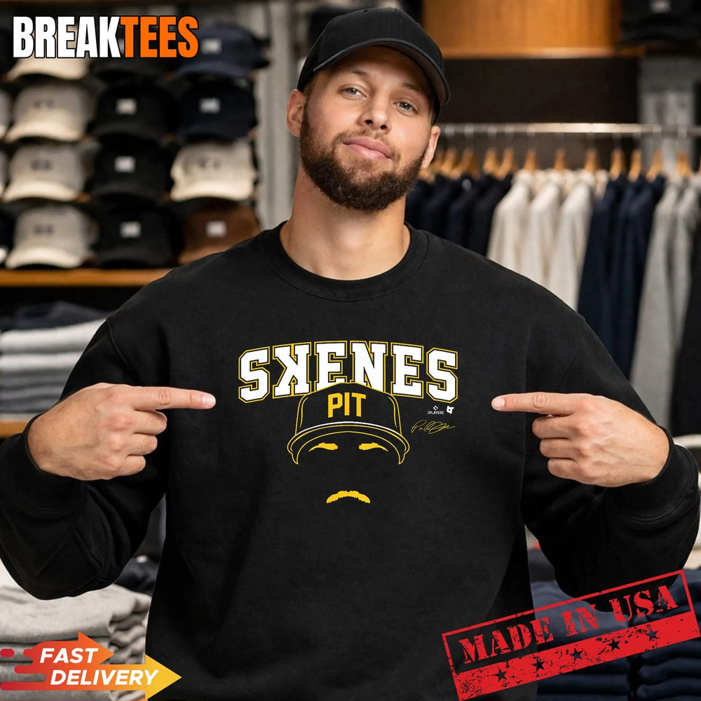 Paul Skenes Backwards K Pittsburgh Baseball Shirt