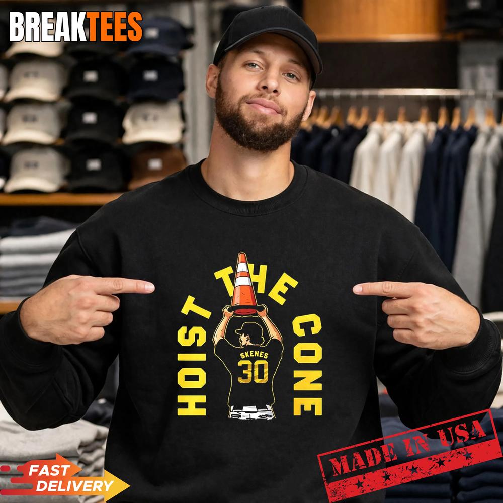 Paul Skenes Pittsburgh Hoist The Cone Pittsburgh Pirates 2026 T-Shirt