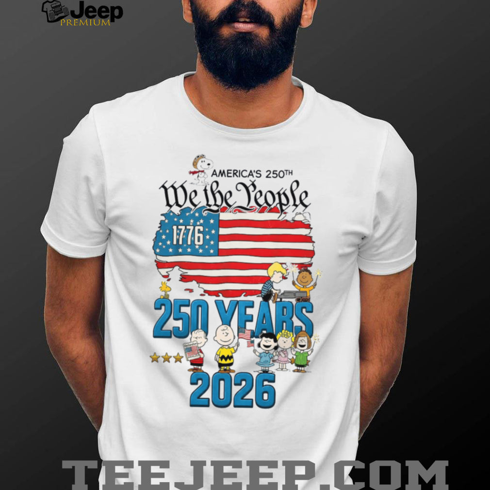 Peanuts Gang America 250th Anniversary We The People Shirt