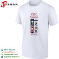 Peanuts characters 250th of freedom 1776 2026 patriotic stamp portraits shirt