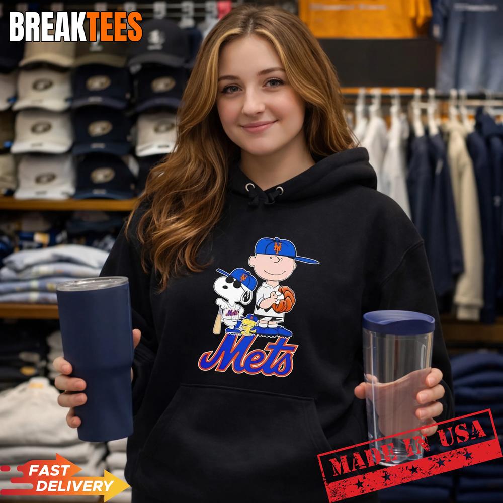 Peanuts characters x New York Mets Giants MLB 2026 cartoon Shirt