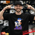 Peanuts characters x New York Mets Giants MLB 2026 cartoon Shirt