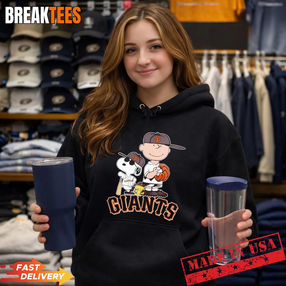 Peanuts characters x San Francisco Giants MLB 2026 cartoon Shirt
