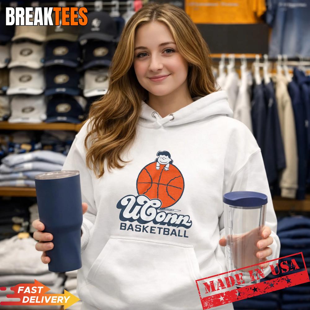 Peanuts x UConn Lucy Basketball T-Shirt