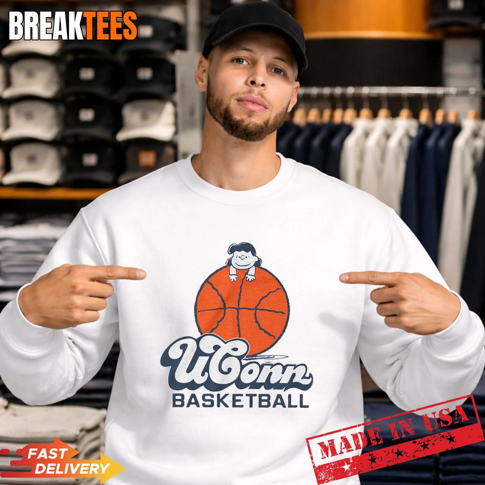 Peanuts x UConn Lucy Basketball T-Shirt