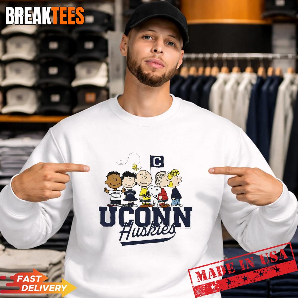 Peanuts x UConn The Gang T-Shirt