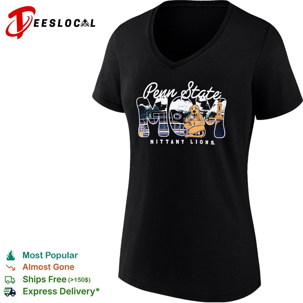 Penn State Nittany Lions Mom Beaver Stadium Old Main Ice Cream shirt