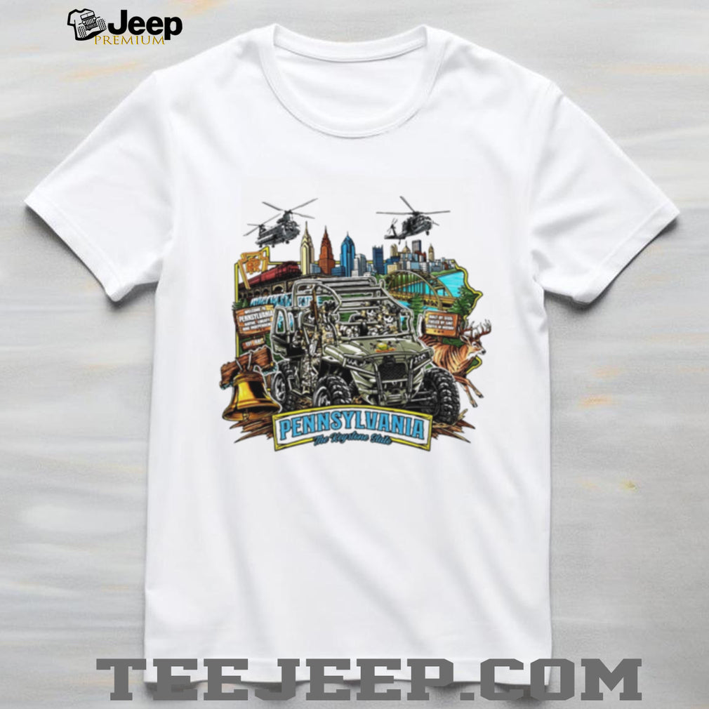 Pennsylvania The Keystone State UTV Adventure T Shirt