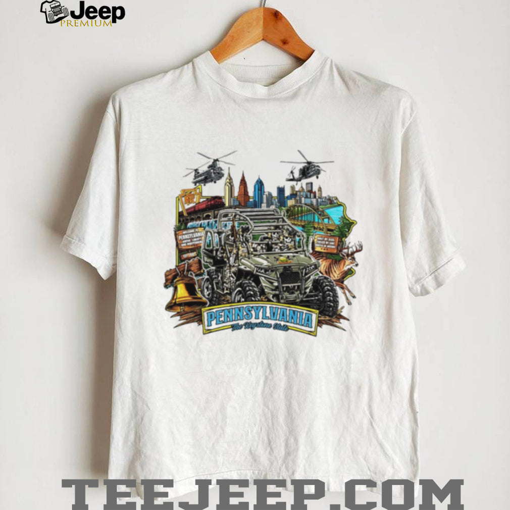 Pennsylvania The Keystone State UTV Adventure T Shirt