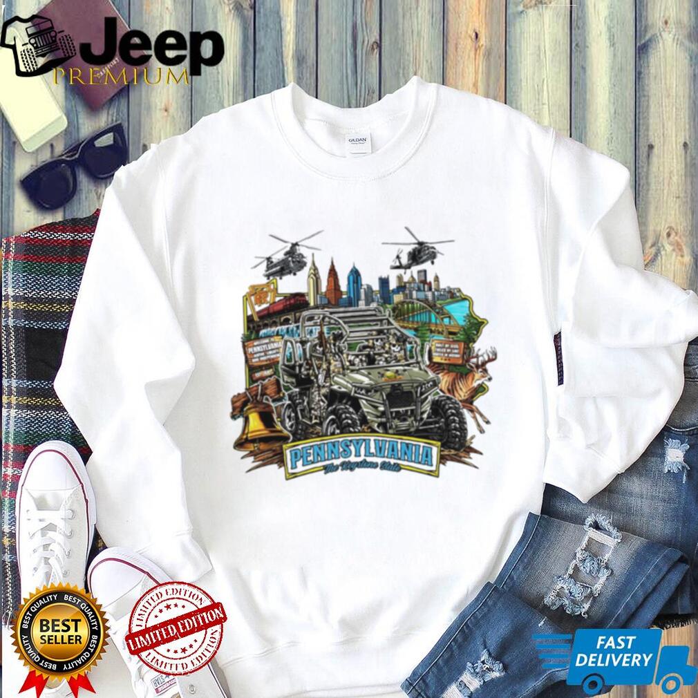 Pennsylvania The Keystone State UTV Adventure T Shirt