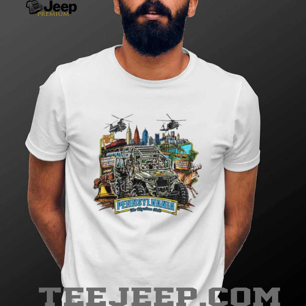 Pennsylvania The Keystone State UTV Adventure T Shirt