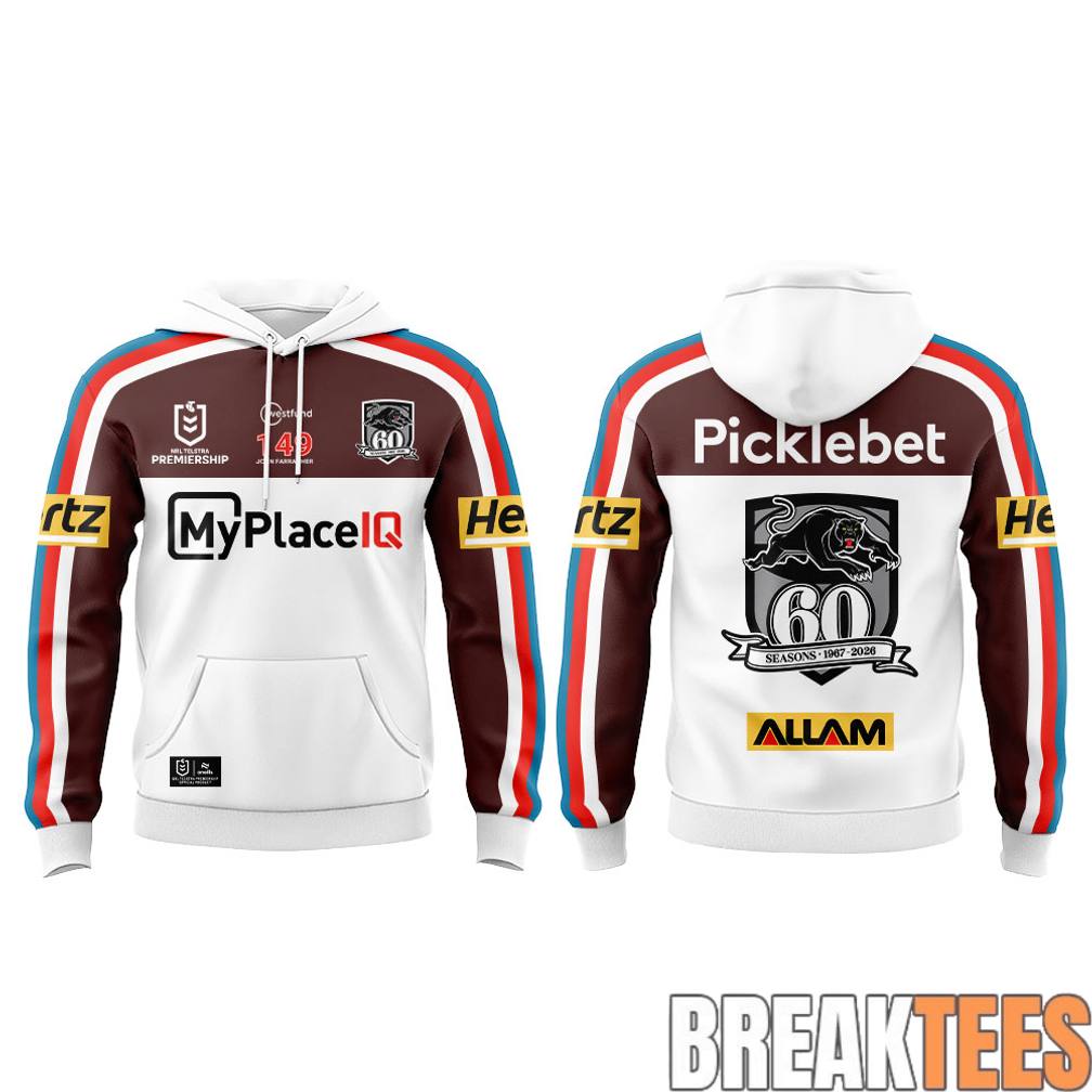 Penrith Panthers 60th Season Hoodie
