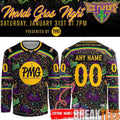 Pensacola Ice Flyers 2026 Mardi Gras Night Hockey Jersey