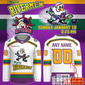Peoria Rivermen Mighty Ducks Night Hockey Jersey