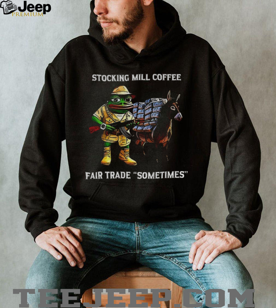 Pepe The Frog Stocking Mill Coffee Fair Trade Meme T Shirt