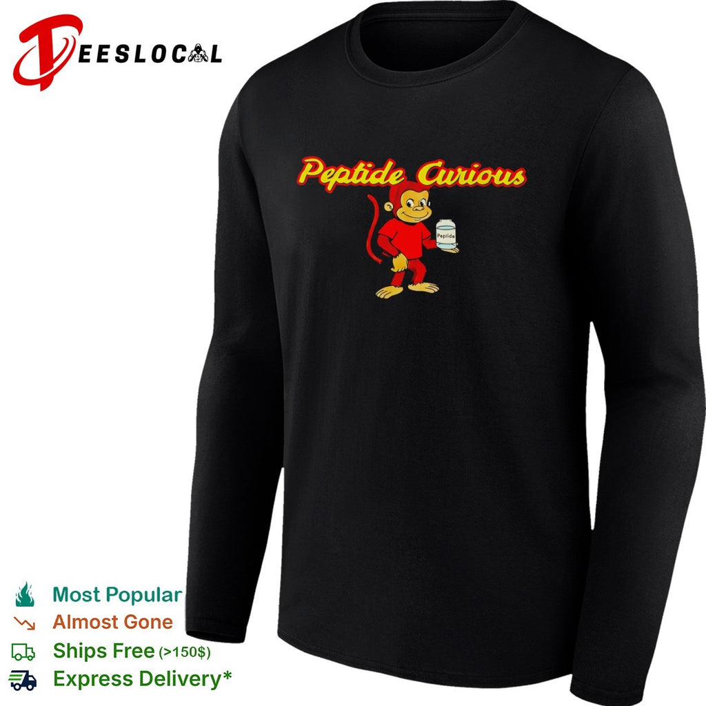 Peptide Curious monkey shirt