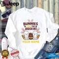 Personalized Redskins Easter Bunny Plush T Shirt