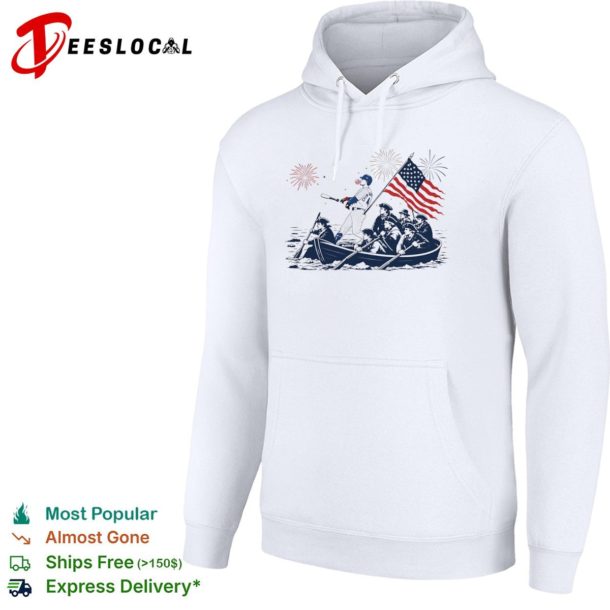 Pete Crow-Armstrong Chicago Cubs MLB Washington Crossing the Delaware shirt