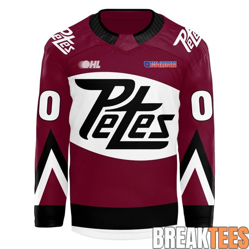 Peterborough Petes 2026 Special New Hockey Jersey