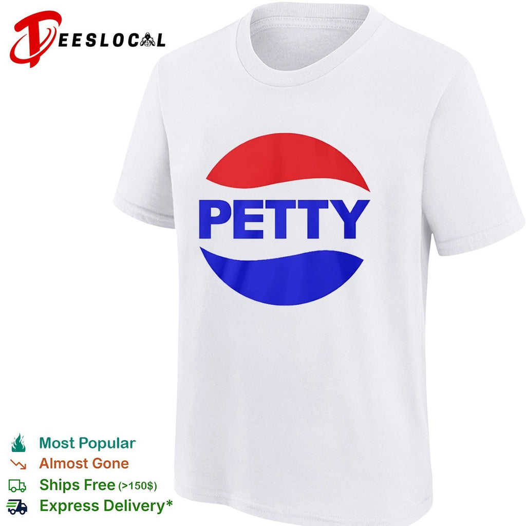 Petty Pepsi Logo Parody shirt