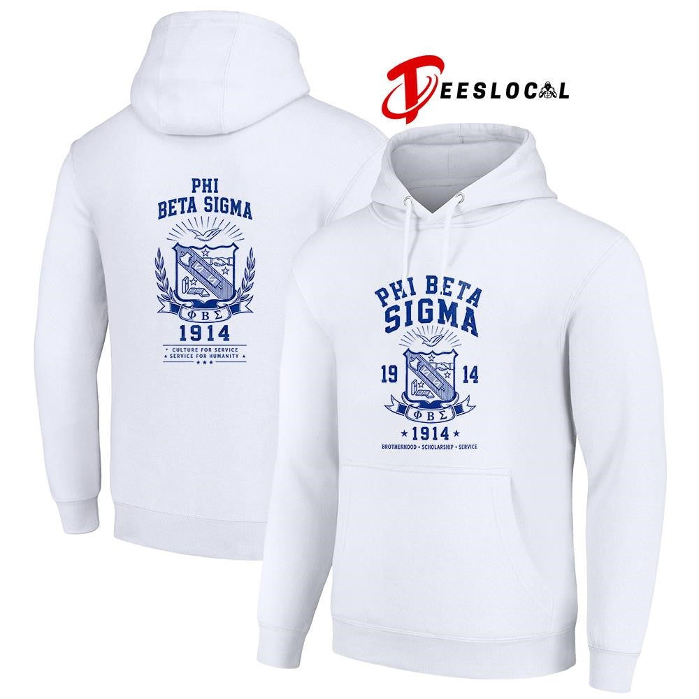 Phi Beta Sigma brotherhood scholarship service culture for service shirt