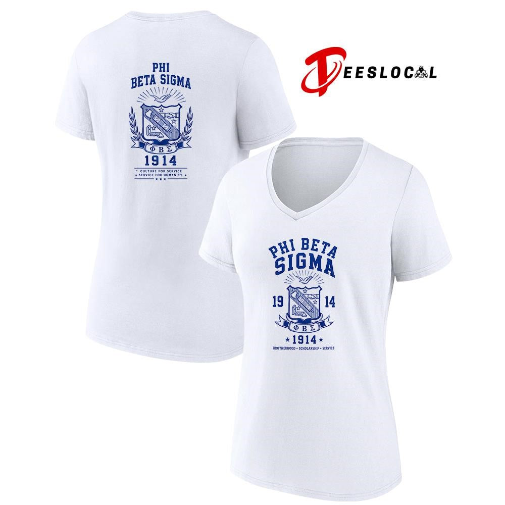 Phi Beta Sigma brotherhood scholarship service culture for service shirt