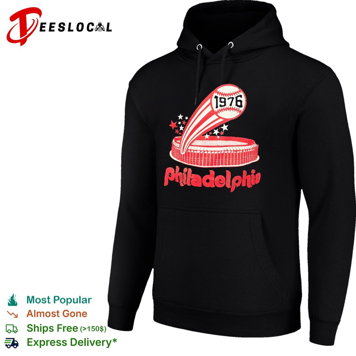 Philadelphia Phillies 1976 Veterans Stadium Baseball Bicentennial Sports shirt