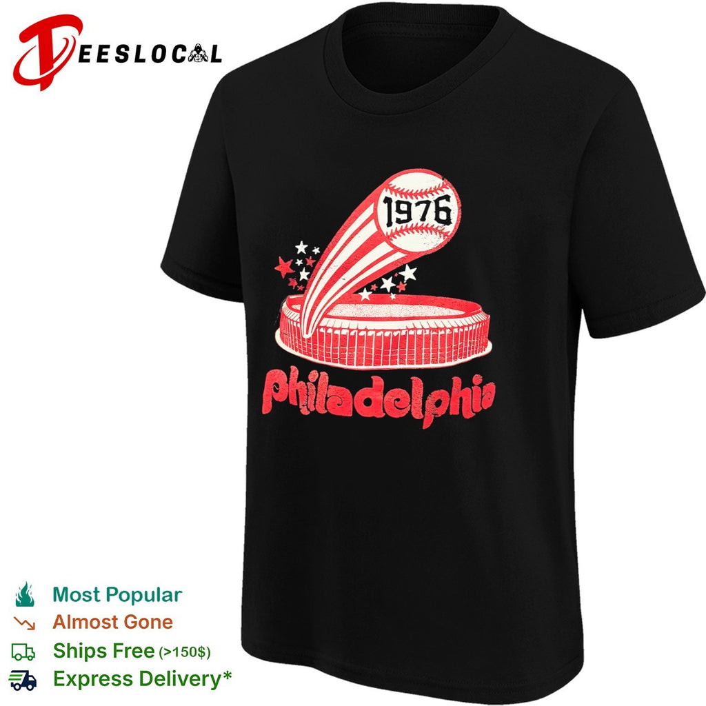 Philadelphia Phillies 1976 Veterans Stadium Baseball Bicentennial Sports shirt