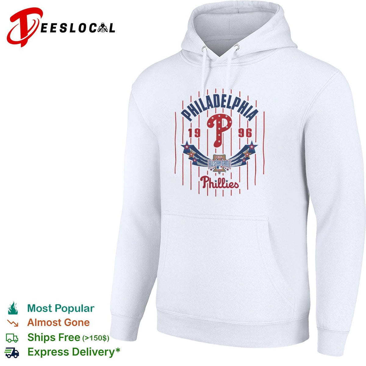 Philadelphia Phillies 1996 All Star Game MLB Baseball shirt