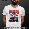 Philadelphia Phillies Gritty Mascot Riding ATV Red Quad T Shirt