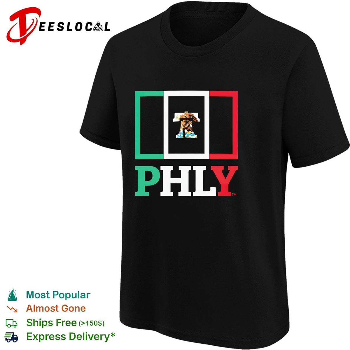 Philadelphia Phillies Mexico PHLY flag mashup heritage city pride shirt