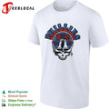 Philadelphia Phillies x Grateful Dead skull Liberty bell MLB graphic shirt