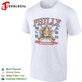 Philly MLB ASG 2026 All Star Game Bell Crossed Bats Patriotic Star shirt