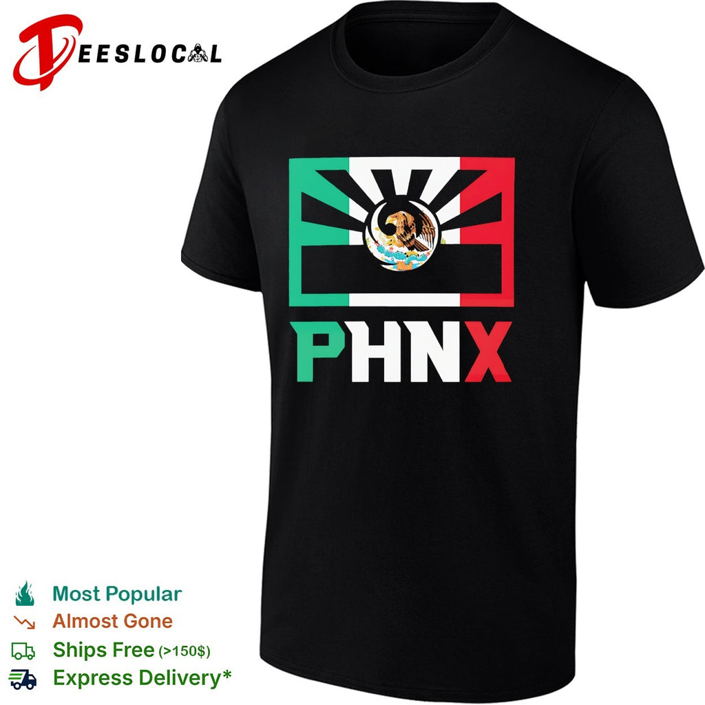 Phoenix Suns Mexico PHNX flag mashup heritage city pride shirt